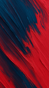 Red blue abstract paint