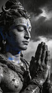 Mahadev praying portrait HD wallpaper