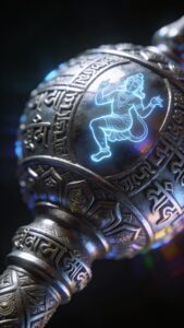 Hanuman macro close up gada weapon wallpaper