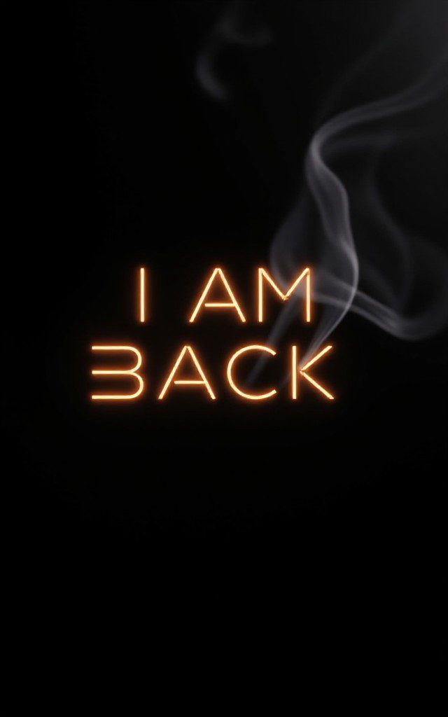 Neon geometric purple box – minimal aesthetic digital art