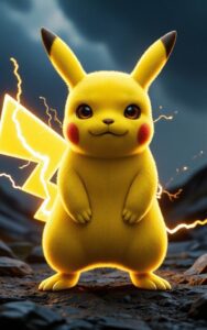 Pikachu 3D yellow cute model (FBP5)