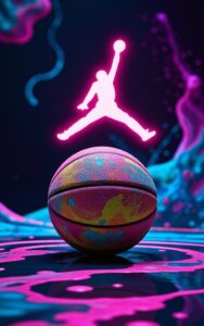 Neon tunnel cyberpunk purple waves (FBP2)