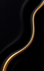 Dark minimal sword – single blade shining in black background