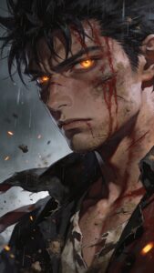 Itachi Uchiha anime close up HD wallpaper