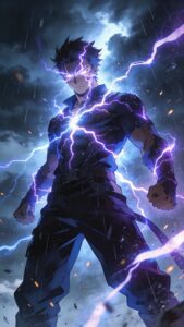 Itachi Uchiha anime art wallpaper dark theme