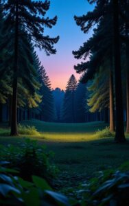 Autumn forest colorful trees wallpaper