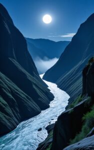 Peaceful sunrise landscape nature wallpaper