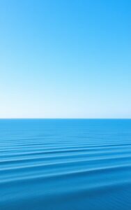 Minimal sky and land nature background