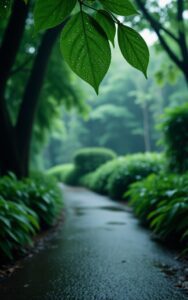 Quiet lake morning nature wallpaper