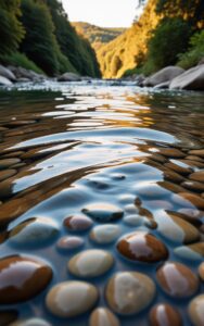 Touch of paradise inspired calm nature scenery wallpaper