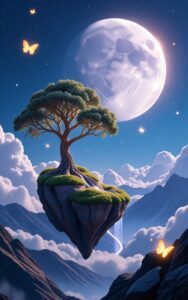 Sunset glow nature wallpaper aesthetic