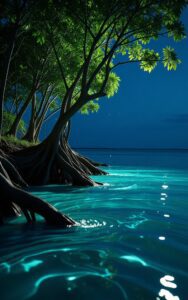 Nature Wallpaper - Serene river and trees nature background