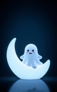 Cute dark style cartoon wallpaper