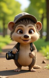 3D cartoon portrait HD wallpaper