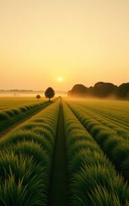 Foggy mountain road nature wallpaper