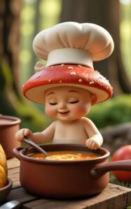 Smiling 3D cartoon character wallpaper