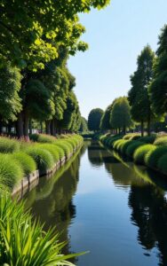 Green valley peaceful nature wallpaper