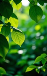 Fresh green nature scenery wallpaper