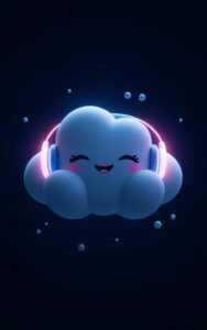 Cute dark aesthetic character wallpaper