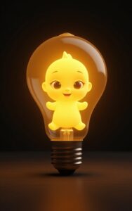 3D cartoon character smiling wallpaper