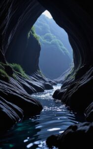 Peaceful natural scenery aesthetic wallpaper