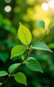 Peaceful outdoor nature scenery