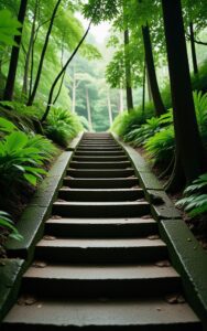 Nature Wallpaper - Quiet river flowing through forest scenic nature wallpaper