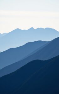 Soft sunrise over calm nature landscape relaxing wallpaper