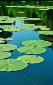 Paradise inspired nature artwork calm and relaxing wallpaper