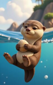 Cute cartoon tiger cub wallpaper