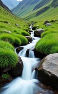 Nature quote inspired peaceful environment aesthetic wallpaper