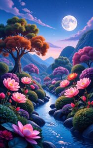 Touch of paradise nature wallpaper