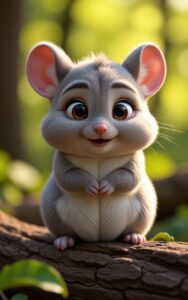 Cute cartoon deer wallpaper