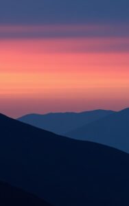 Peaceful river valley nature wallpaper