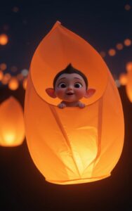 Cute cartoon lion cub wallpaper