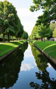 Nature Wallpaper - Golden sunset lake reflection nature wallpaper